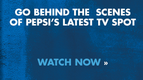 Go behind the scenes of Pepsi's latest TV spot