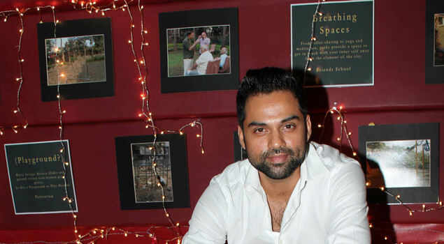 Abhay Deol at PVR Nest screening. (Photo: IANS)