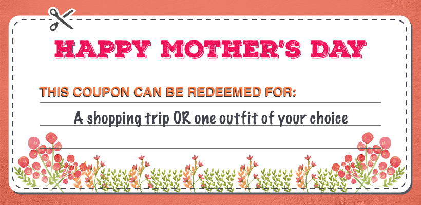 Download 9 printable Mother's Day coupons to give to Mom | PAM