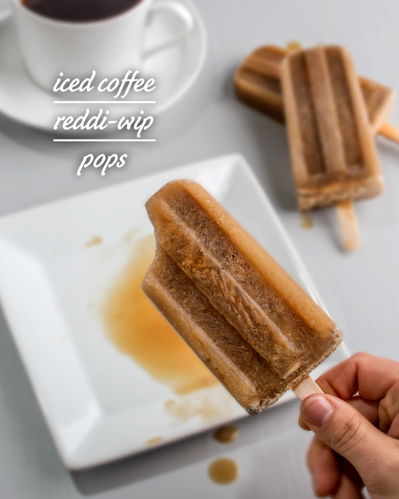 Iced Coffee Reddi-Wip Pops
